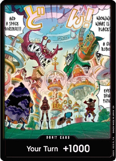 Don!! (EB04 - Egghead) — The Azure Sea's Seven One Piece card Hauptbild