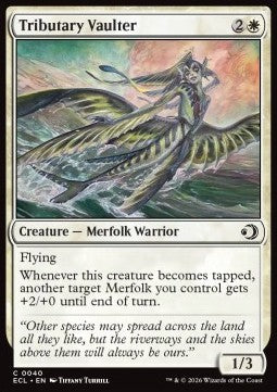 Tributary Vaulter - Lorwyn Eclipsed (Common) [ECL-40]