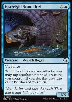 Gravelgill Scoundrel - Lorwyn Eclipsed (Common) [ECL-53] Hover Image