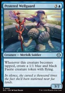 Pestered Wellguard - Lorwyn Eclipsed (Uncommon) [ECL-63] Hover Image