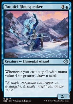 Tanufel Rimespeaker - Lorwyn Eclipsed (Uncommon) [ECL-77] Hover Image