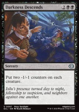 Darkness Descends - Lorwyn Eclipsed (Uncommon) [ECL-97] Main image