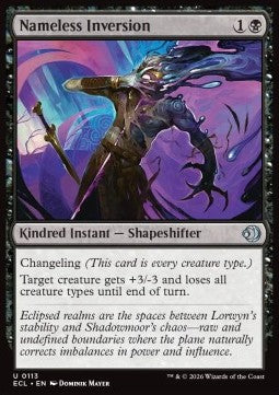 Nameless Inversion - Lorwyn Eclipsed (Uncommon) [ECL-113] Hauptbild