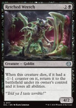 Retched Wretch - Lorwyn Eclipsed (Uncommon) [ECL-117]