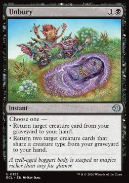 Unbury - Lorwyn Eclipsed (Uncommon) [ECL-123] Main image