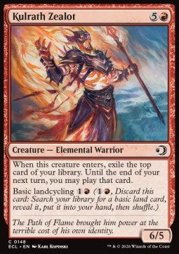 Kulrath Zealot - Lorwyn Eclipsed (Common) [ECL-148] Imagen principal del producto