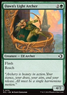 Dawn's Light Archer - Lorwyn Eclipsed (Common) [ECL-174] Hover Image