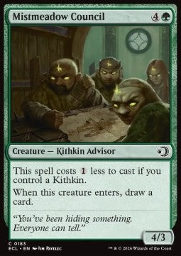 Mistmeadow Council - Lorwyn Eclipsed (Common) [ECL-183] Hover Image