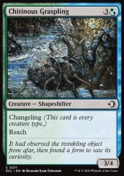 Chitinous Graspling - Lorwyn Eclipsed (Common) [ECL-211] Hover Image