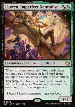 Lluwen, Imperfect Naturalist - Lorwyn Eclipsed (Rare) [ECL-232]