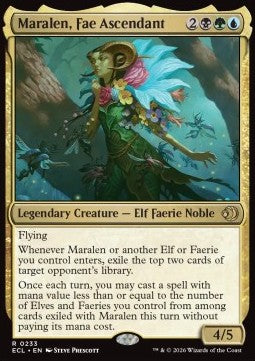 Maralen, Fae Ascendant - Lorwyn Eclipsed (Rare) [ECL-233] Imagen principal del producto