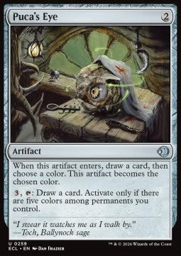 Puca's Eye - Lorwyn Eclipsed (Uncommon) [ECL-259] Imagen principal del producto