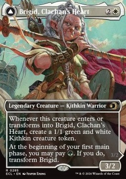 Brigid, Clachan's Heart // Brigid, Doun's Mind - Lorwyn Eclipsed: Extras (Rare) [XECL-285] Immagine principale del prodotto