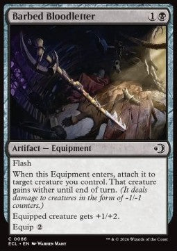 Barbed Bloodletter - Lorwyn Eclipsed (Common) [ECL-86]