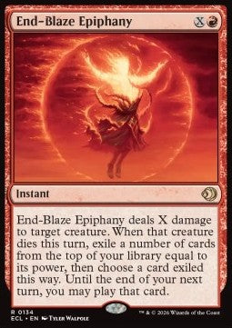 End-Blaze Epiphany - Lorwyn Eclipsed (Rare) [ECL-134] Imagen principal del producto