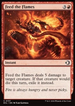 Feed the Flames - Lorwyn Eclipsed (Common) [ECL-137] Imagen principal del producto