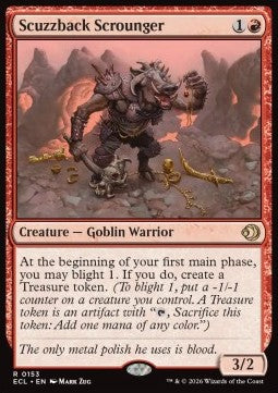 Scuzzback Scrounger - Lorwyn Eclipsed (Rare) [ECL-153] Hover Image