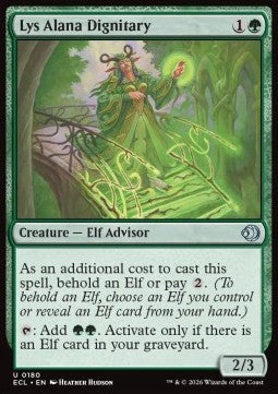 Lys Alana Dignitary - Lorwyn Eclipsed (Uncommon) [ECL-180] Hauptbild