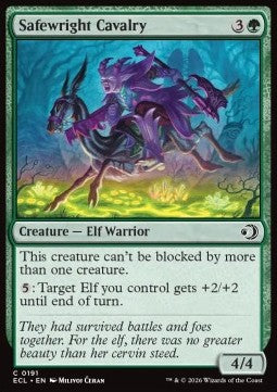 Safewright Cavalry - Lorwyn Eclipsed (Common) [ECL-191] Immagine principale del prodotto