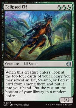 Eclipsed Elf - Lorwyn Eclipsed (Uncommon) [ECL-218] Hover Image