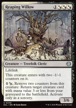 Reaping Willow - Lorwyn Eclipsed (Uncommon) [ECL-240] Hauptbild