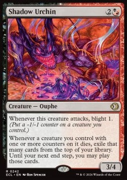 Shadow Urchin - Lorwyn Eclipsed (Rare) [ECL-242] Hover Image