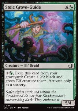 Stoic Grove-Guide - Lorwyn Eclipsed (Common) [ECL-243] Hover Image