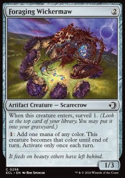 Foraging Wickermaw - Lorwyn Eclipsed (Common) [ECL-256] Hauptbild