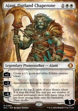 Ajani, Outland Chaperone - Lorwyn Eclipsed: Extras (Mythic) [XECL-284] Immagine principale del prodotto
