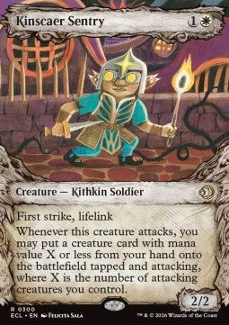 Kinscaer Sentry - Lorwyn Eclipsed: Extras (Rare) [XECL-300] Hover Image