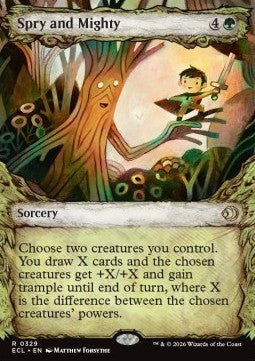 Spry and Mighty - Lorwyn Eclipsed: Extras (Rare) [XECL-329]