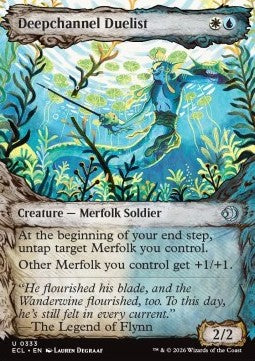 Deepchannel Duelist - Lorwyn Eclipsed: Extras (Uncommon) [XECL-333] Hauptbild