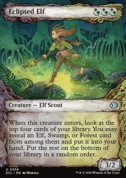 Eclipsed Elf - Lorwyn Eclipsed: Extras (Uncommon) [XECL-336] Immagine principale del prodotto