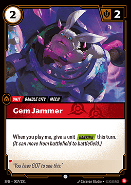 Gem Jammer - Spiritforged (Common) [SFD-007] Imagen principal del producto