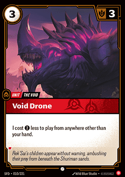 Void Drone - Spiritforged (Common) [SFD-010] Image principale du produit
