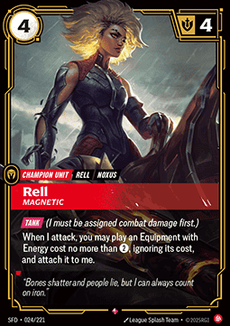 Rell, Magnetic - Spiritforged (Rare) [SFD-024] Hauptbild