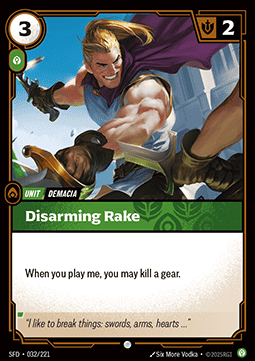 Disarming Rake - Spiritforged (Common) [SFD-032] Hauptbild
