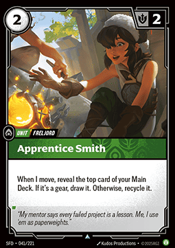 Apprentice Smith - Spiritforged (Uncommon) [SFD-041] Hauptbild