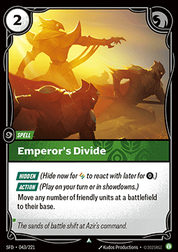 Emperor's Divide - Spiritforged (Uncommon) [SFD-043] Hauptbild