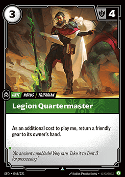 Legion Quartermaster - Spiritforged (Uncommon) [SFD-044] Image principale du produit
