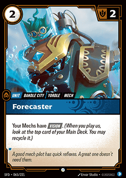 Forecaster - Spiritforged (Common) [SFD-065] Image principale du produit