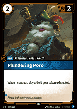 Plundering Poro - Spiritforged (Common) [SFD-069] Image principale du produit