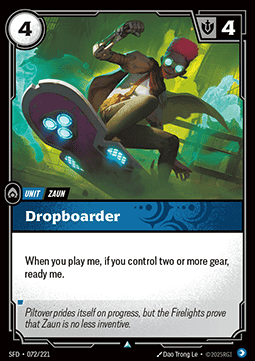 Dropboarder - Spiritforged (Uncommon) [SFD-072] Image principale du produit