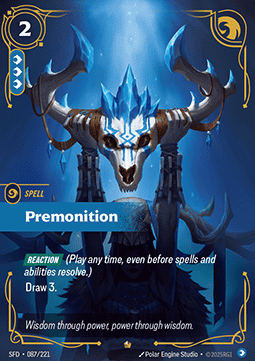 Premonition - Spiritforged (Epic) [SFD-087] Immagine principale del prodotto