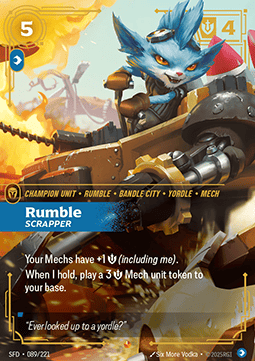 Rumble, Scrapper (V.1 - Epic) - Spiritforged (Epic) [SFD-089] Immagine principale del prodotto