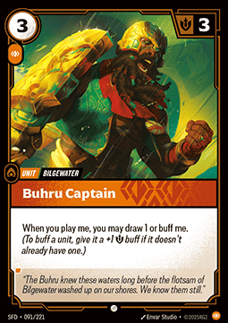 Buhru Captain - Spiritforged (Common) [SFD-091] Image principale du produit