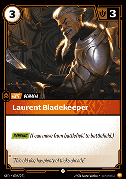 Laurent Bladekeeper - Spiritforged (Common) [SFD-096] Image principale du produit