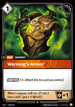 Warmog's Armor - Spiritforged (Uncommon) [SFD-108] Main image