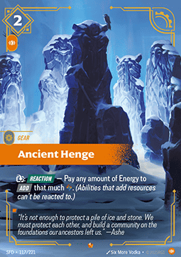 Ancient Henge - Spiritforged (Epic) [SFD-117] Immagine principale del prodotto
