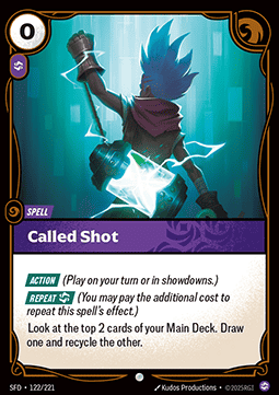 Called Shot - Spiritforged (Common) [SFD-122] Image principale du produit